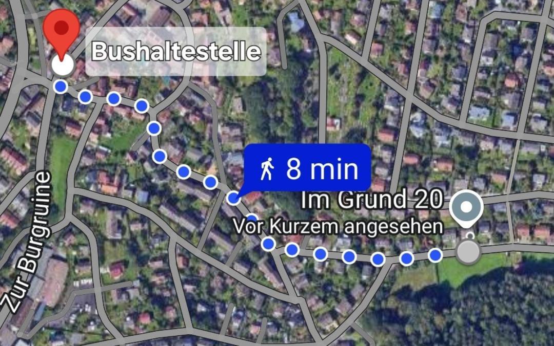 Marburg Apartment Pfiffige Luisa In Ruhiger Waldrandlage Mit Balkon Und Wintergarten מראה חיצוני תמונה